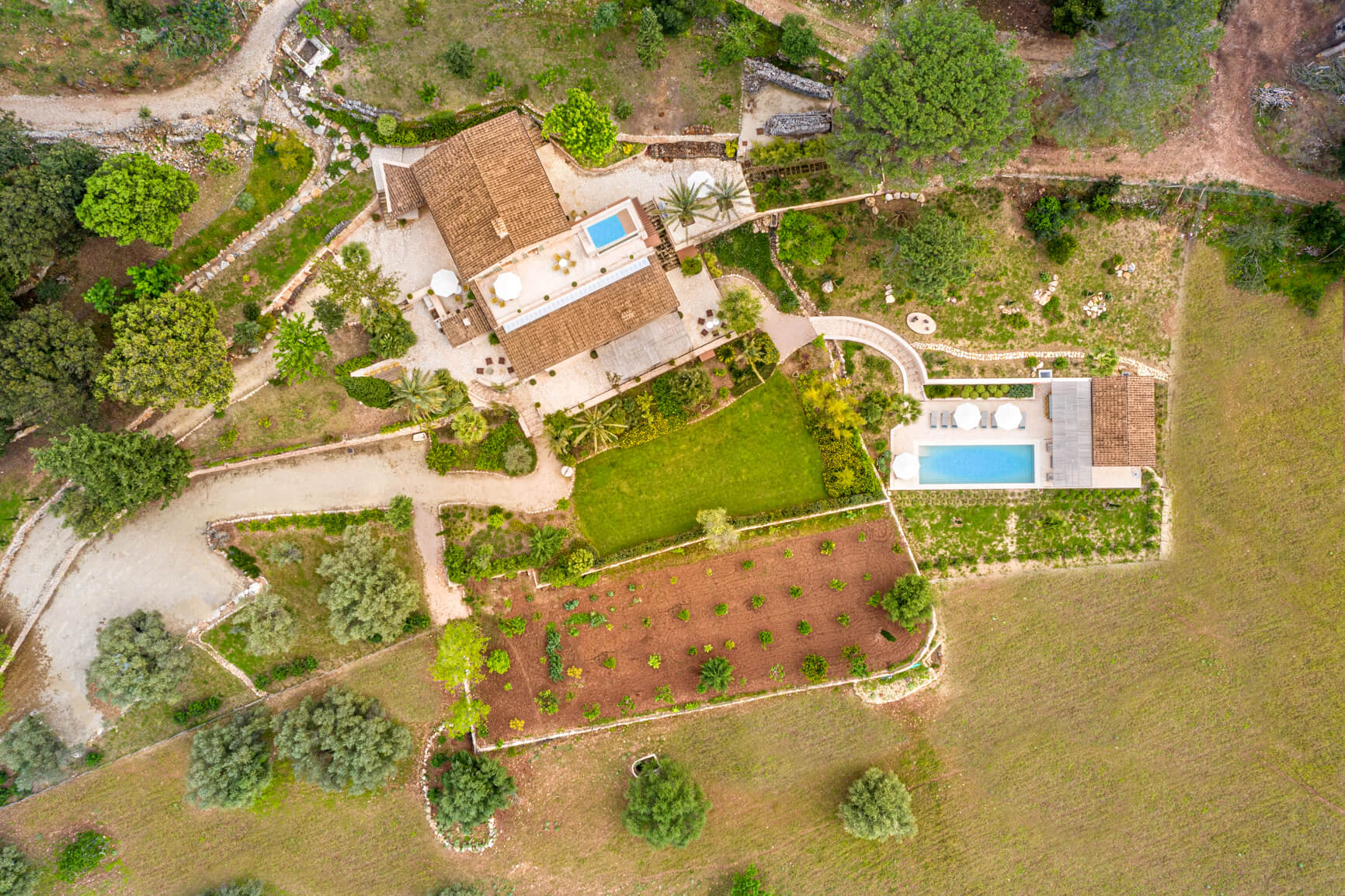 Outskirts of the Villa Can Guillem Bet