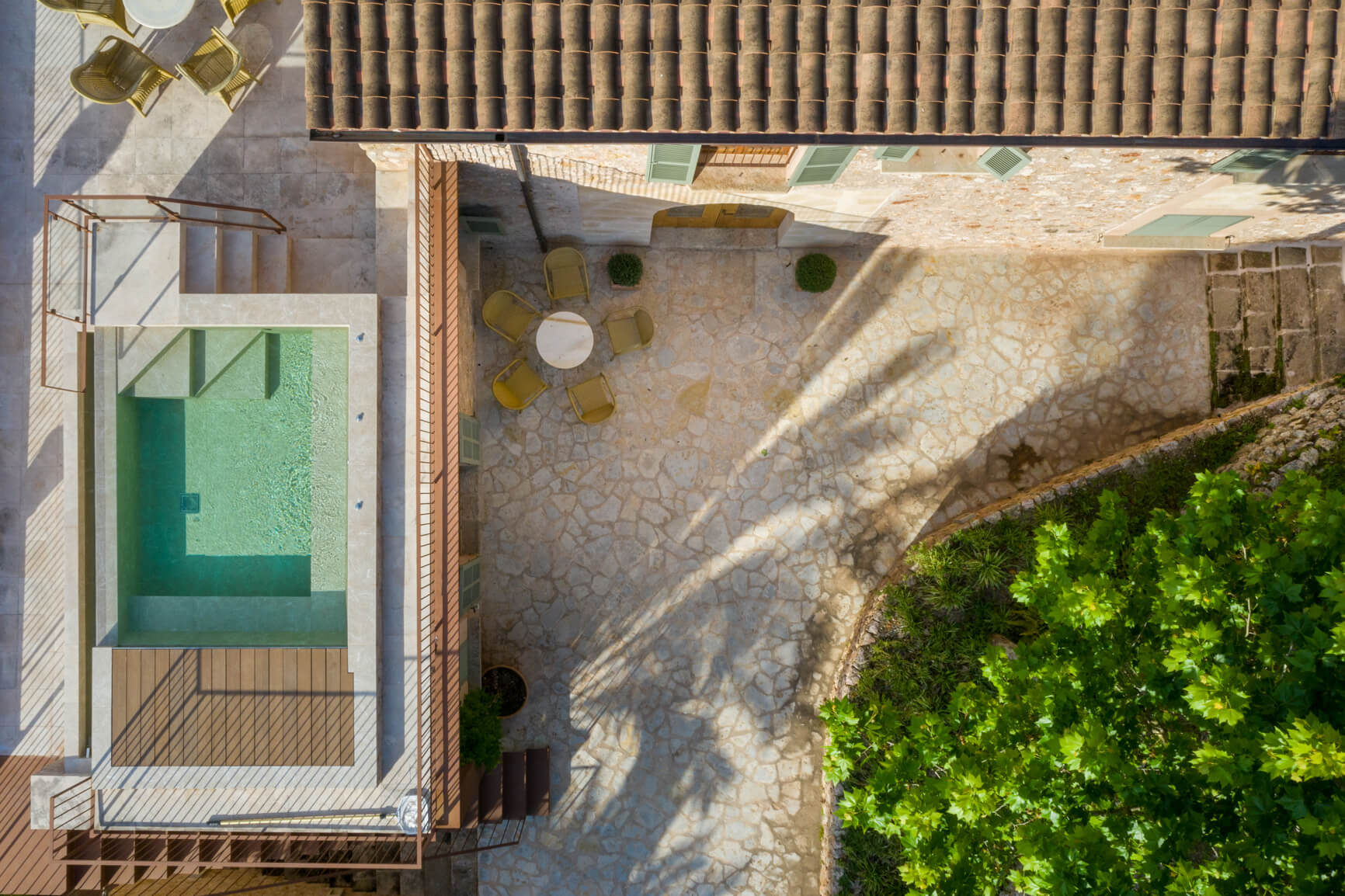 Jacuzzi of the Villa Can Guillem Bet